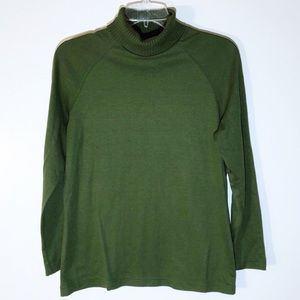Weekenders Olive Turtleneck
